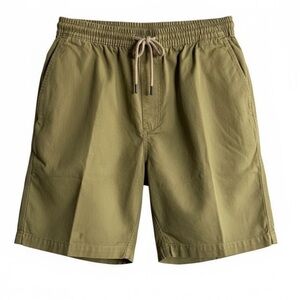 NWT Goodthreads Men’s Pull On Comfort Stretch Canvas 7” Shorts Green - Size